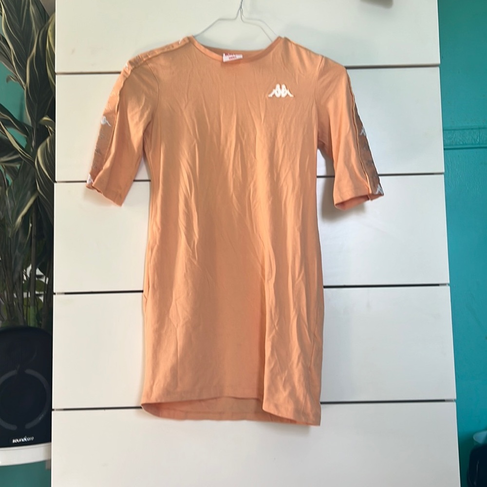 Kappa, small orange T-shirt dress
